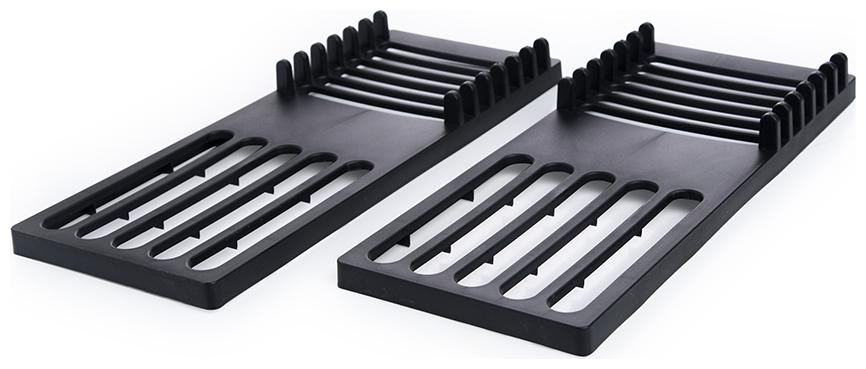 

Dennmarks Plastic Black Utensil holders ( Set of 2 )