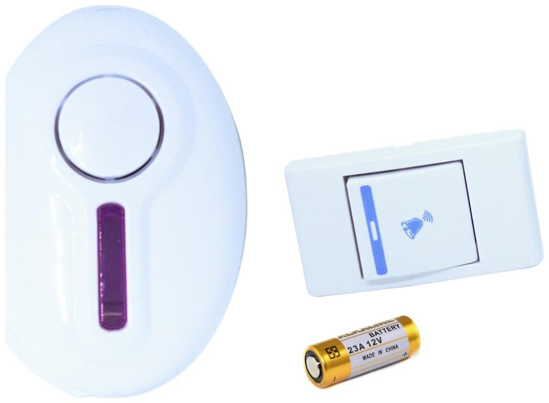 

DEODAP WIRELESS REMOTE CONTROL DOOR CALLING BELL (Color and Design May Vary)