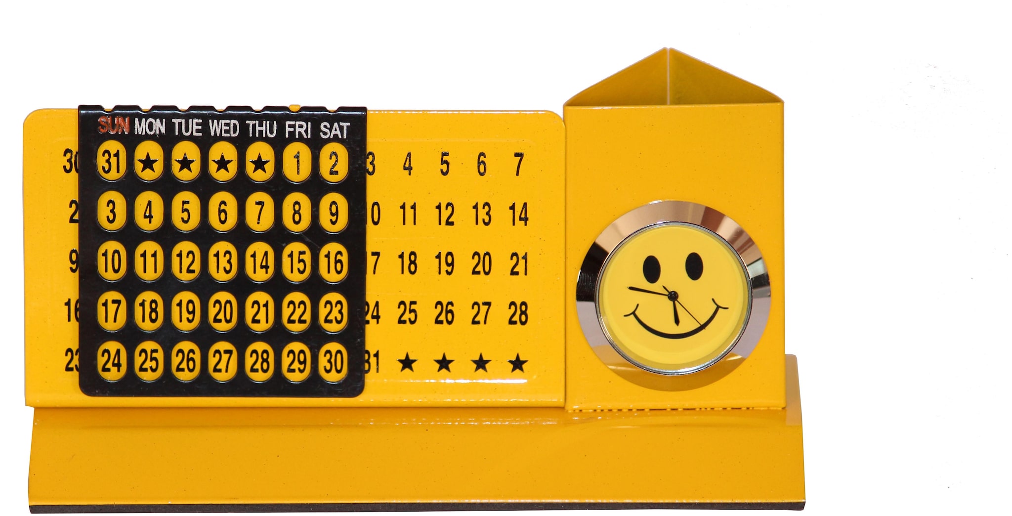 

DERZ Metal Analog Table clock ( Set of 1 )