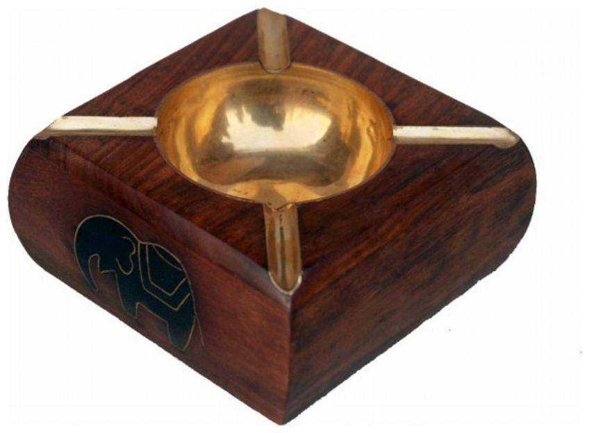 

Desi Karigar square ash tray