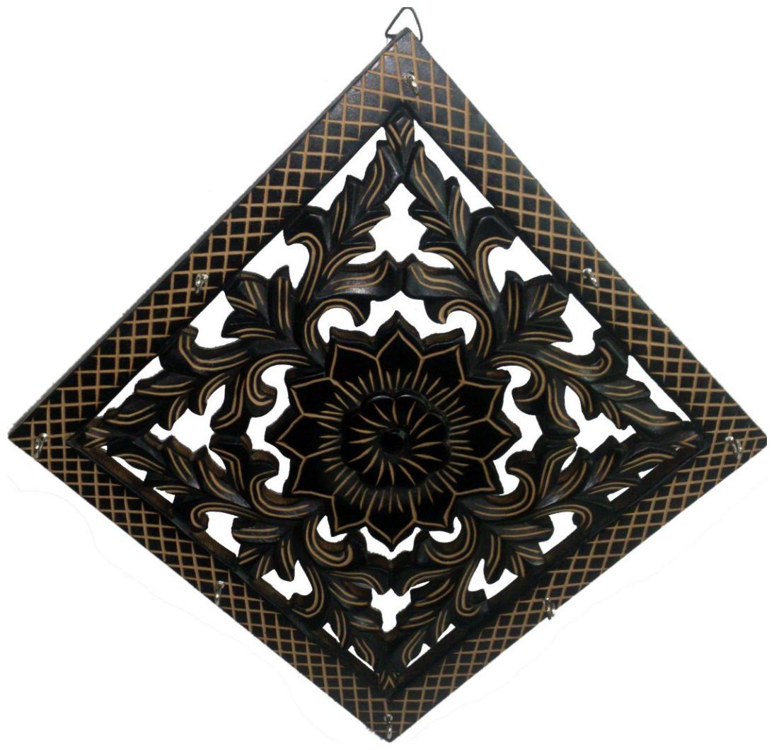 

Desi Karigar KeyHolder Wall Chain Holder Hanger hanging door key stand kitchen wooden panel