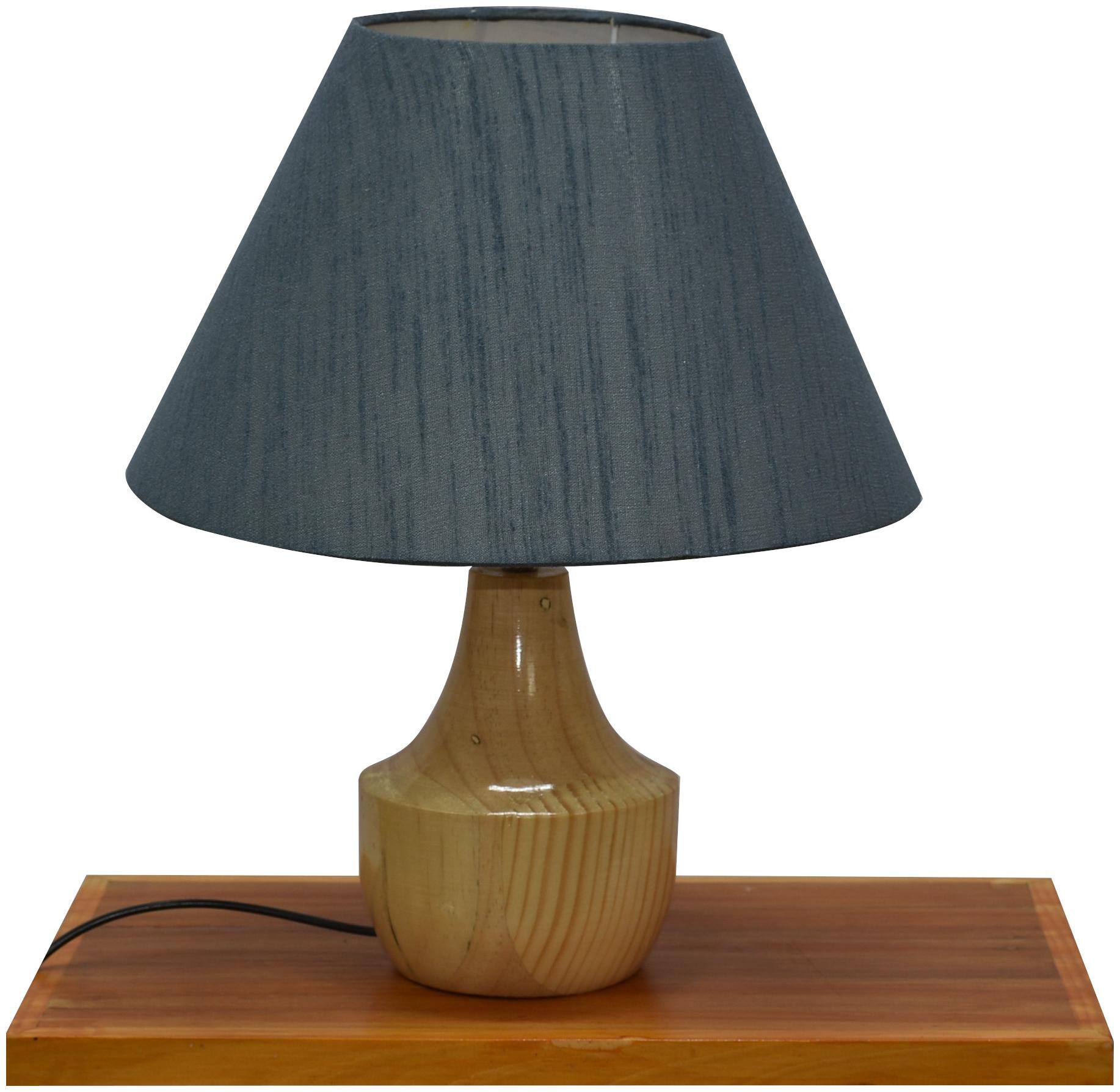 

DESIGN HILL Wood Plain Beige Night lamps Lampshade ( 1 pc )