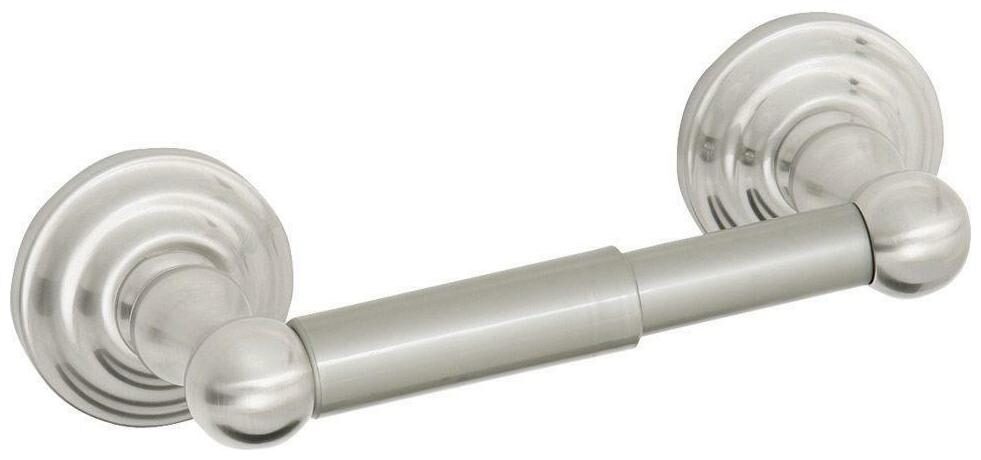 

Design House Calisto Double Post Toilet Paper Holder in Satin Nickel 538363