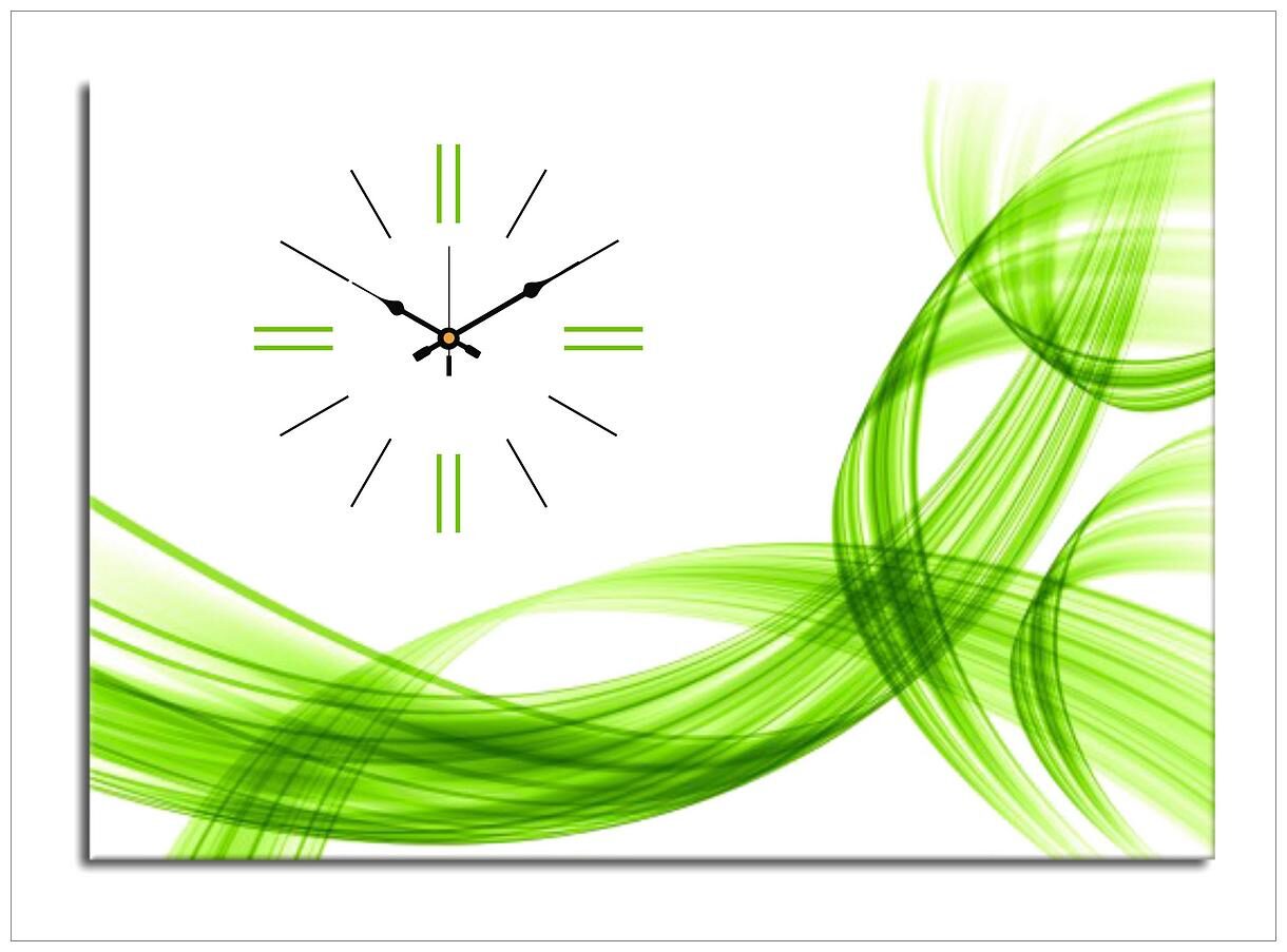 

Design O Vista Wood Canvas Analog Wall clock ( Set of 1 )