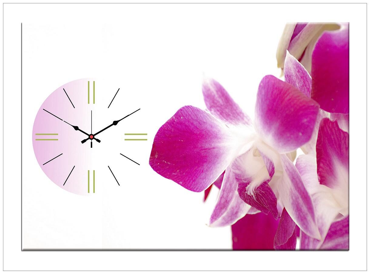 

Design O Vista Wood Canvas Analog Wall clock ( Set of 1 )