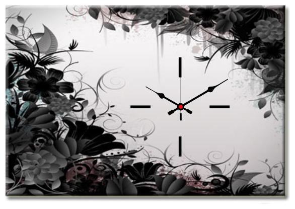 

Design O Vista Wood Canvas Analog Wall clock ( Set of 1 )