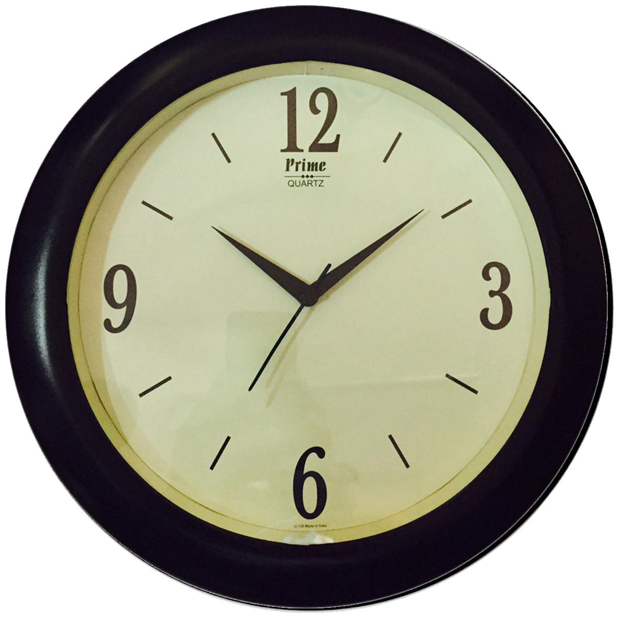 

Design O Vista Plastic Analog Wall clock ( Set of 1 )