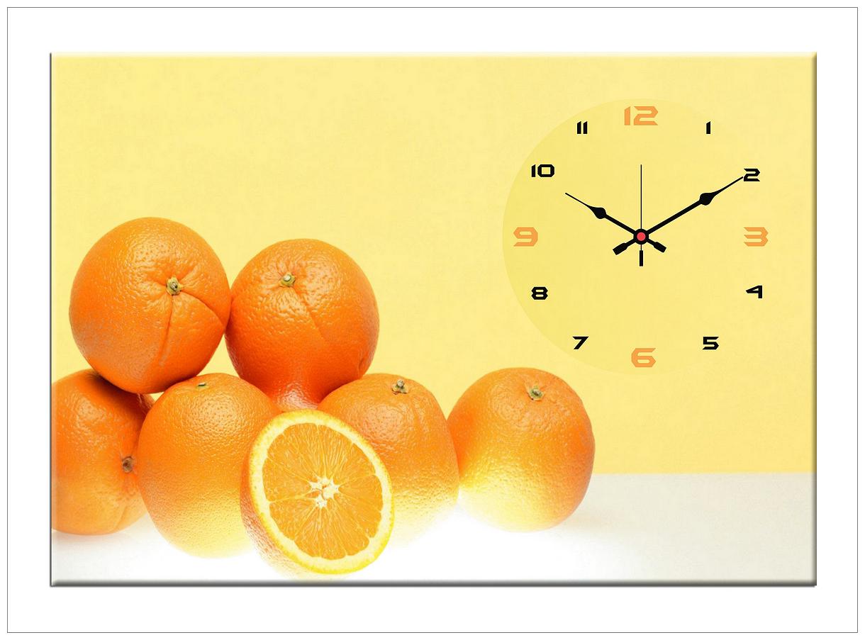 

Design O Vista Wood Canvas Analog Wall clock ( Set of 1 )