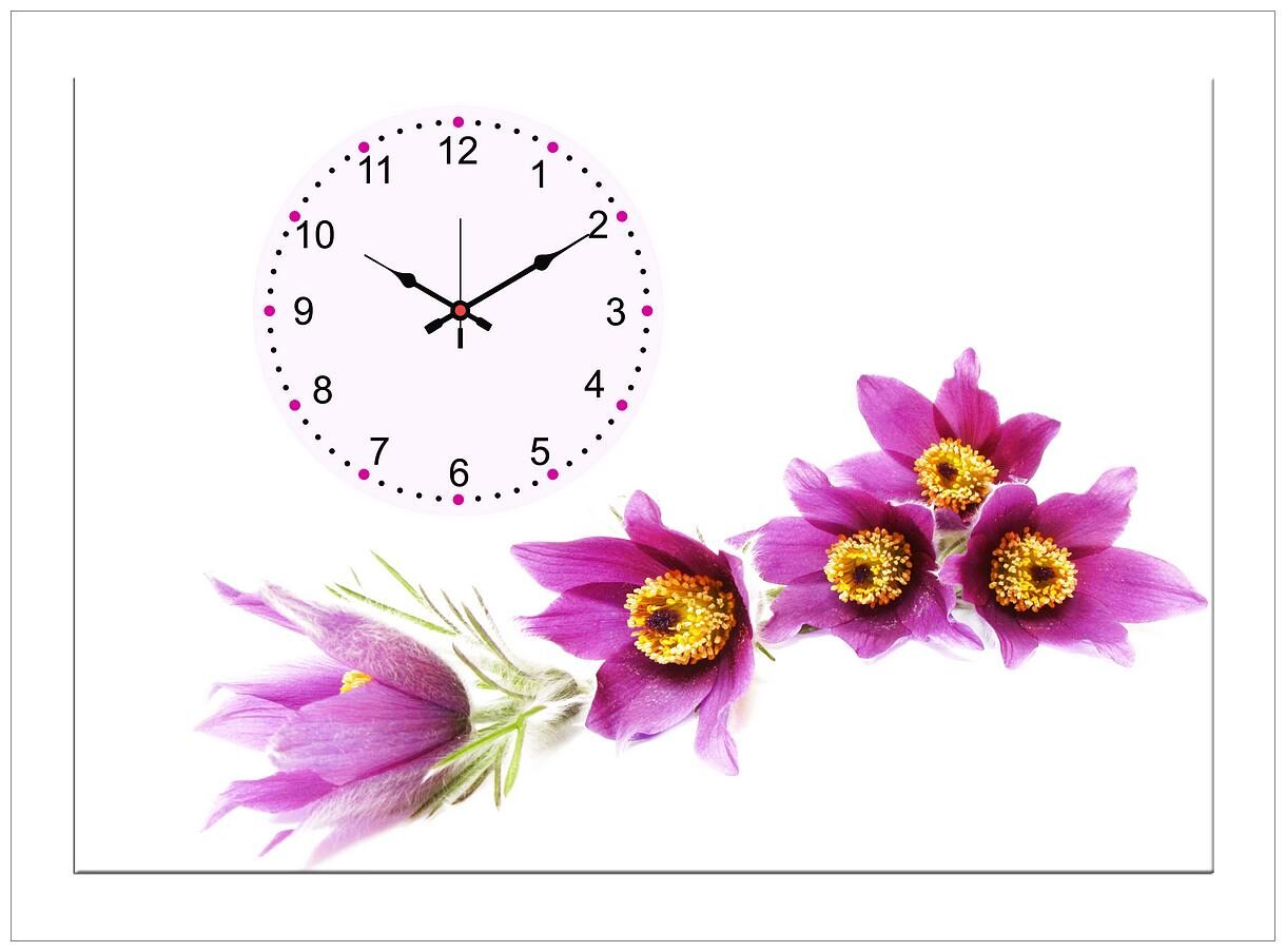 

Design O Vista Wood Canvas Analog Wall clock ( Set of 1 )