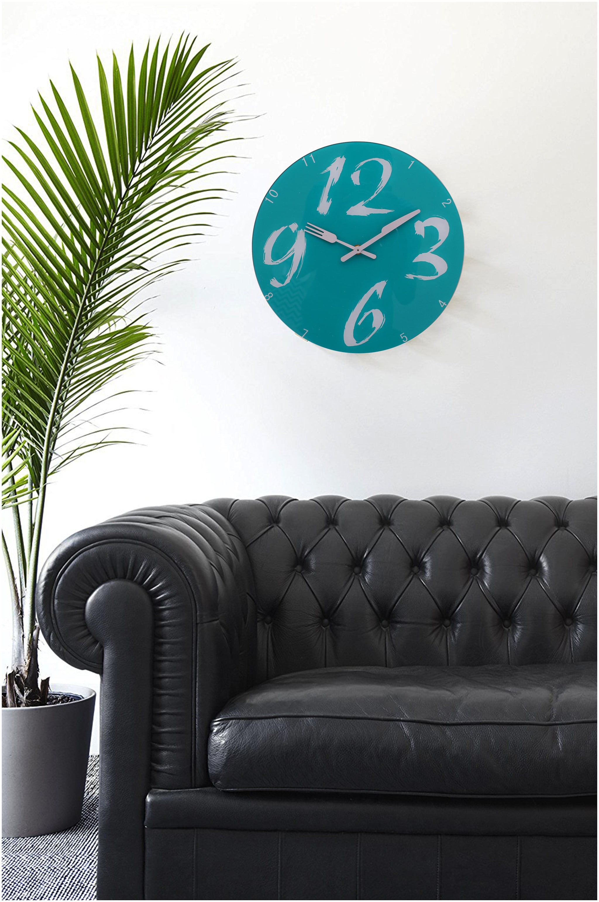 

Design O Vista Glass Analog Wall clock ( Set of 1 )