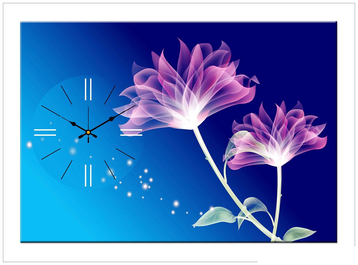 

Design O Vista Wood Canvas Analog Wall clock ( Set of 1 )