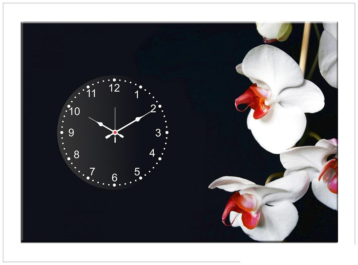 

Design O Vista Wood Canvas Analog Wall clock ( Set of 1 )