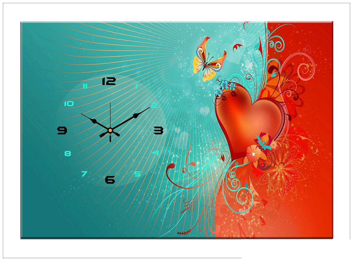 

Design O Vista Wood Canvas Analog Wall clock ( Set of 1 )