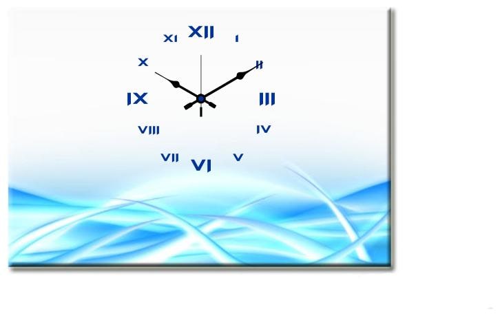 

Design O Vista Wood Canvas Analog Wall clock ( Set of 1 )