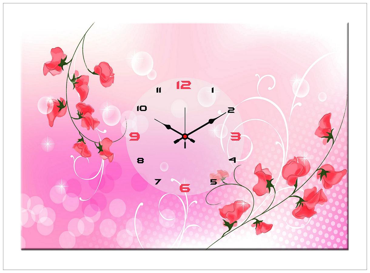 

Design O Vista Wood Canvas Analog Wall clock ( Set of 1 )