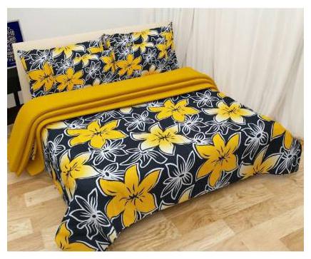 

Design O Vista Poly Cotton 144TC Floral Queen Bedsheet with 2 Pillow Covers