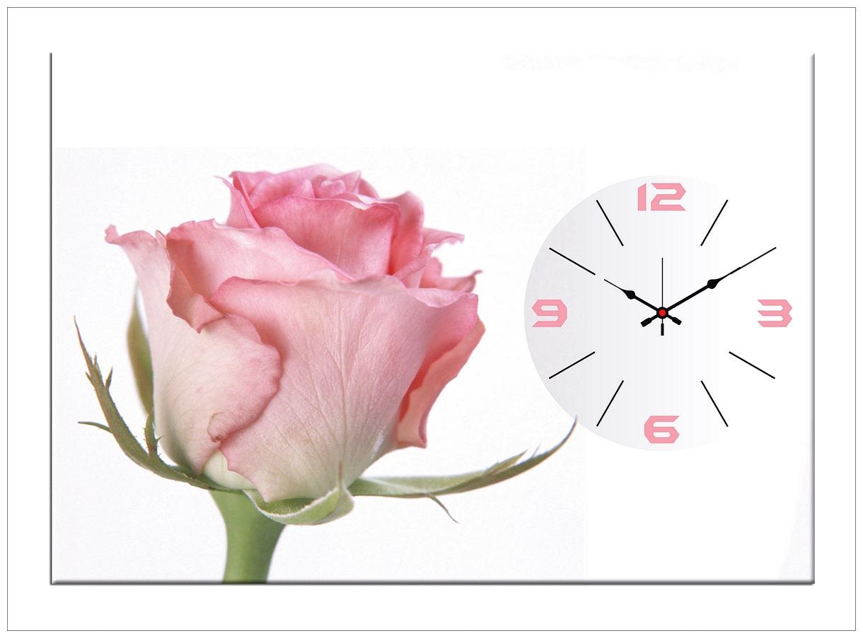 

Design O Vista Wood Canvas Analog Wall clock ( Set of 1 )