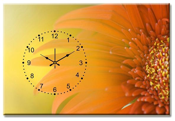 

Design O Vista Wood Canvas Analog Wall clock ( Set of 1 )