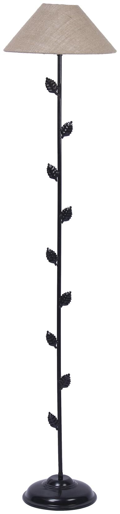 

Devansh Iron Base Floor Lamp -Beige (Set of 1)
