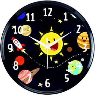 Buy Dgn Exclusive Cartoon Planets Print Wall Clock 11 Inches