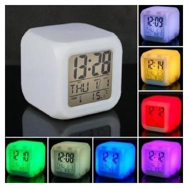 

MARKETWALA Plastic Digital Alarm clock Table clock ( Set of 1 )