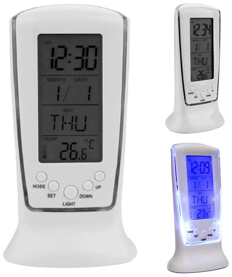 

MARKETWALA Plastic Digital Table clock ( Set of 1 )