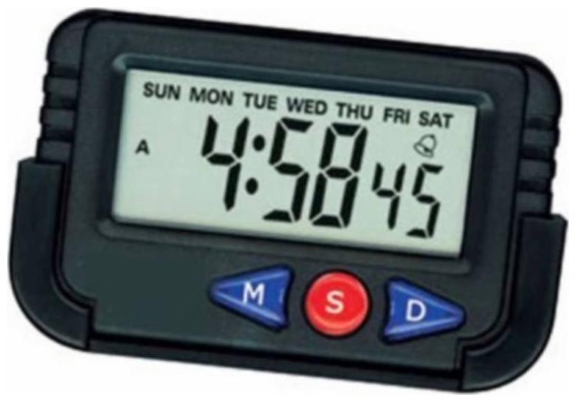 

MARKETWALA Plastic Digital Table clock ( Set of 1 )