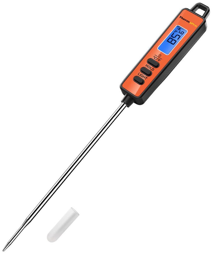 

Digital Instant Read Meat Cooking Thermometer Probe BBQ Grill Roast Steak Bake