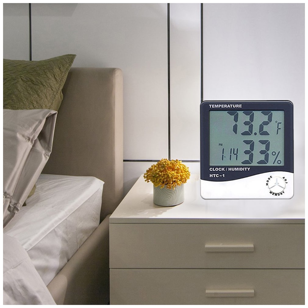 

MARKETWALA Plastic Digital Table clock ( Set of 1 )