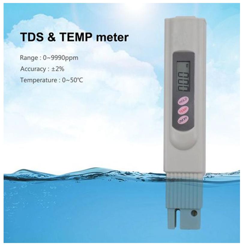 

Digital LCD TDS Meter Waterfilter Tester for measuring TDS3 TEMP