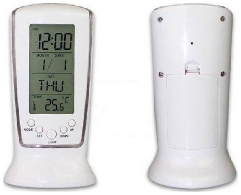 

MARKETWALA Plastic Digital Alarm clock ( Set of 1 )