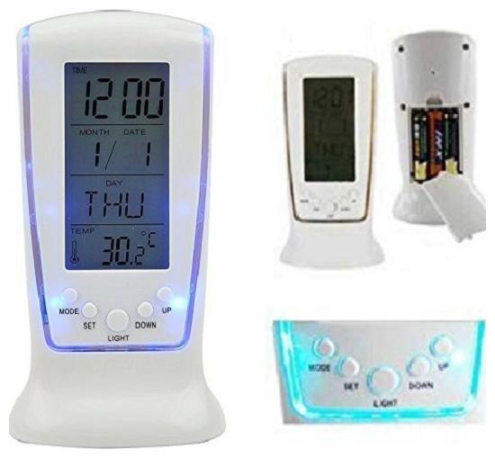 

MARKETWALA Plastic Digital Table clock ( Set of 1 )