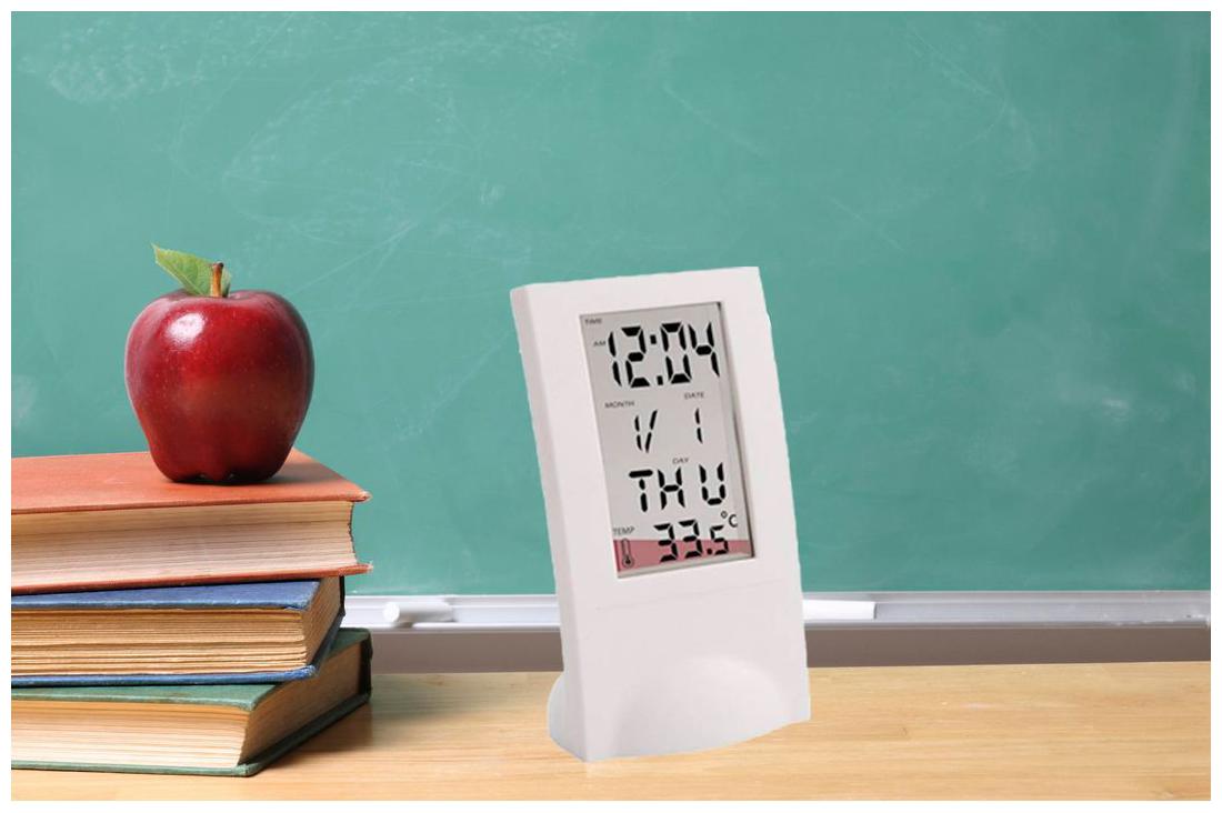

Caryn Plastic Digital Table clock ( Set of 1 )