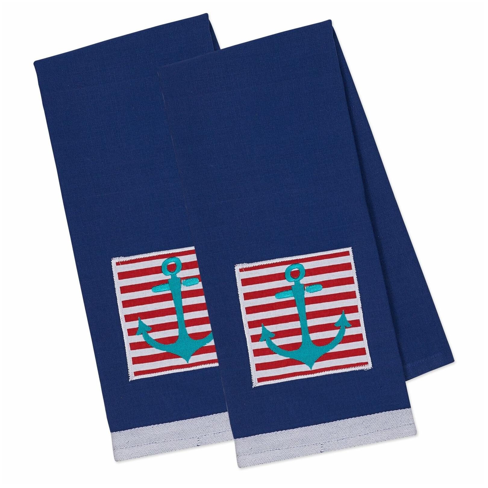 

DII Anchor Embellished Dishtowel (Set of 2)