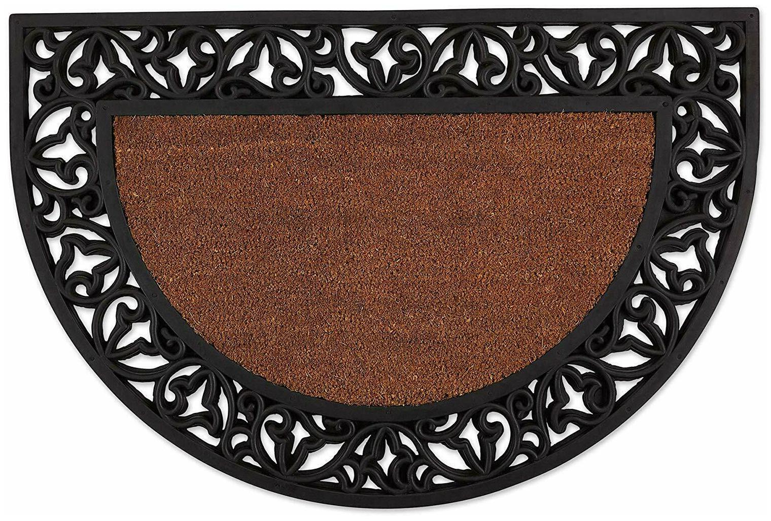 

Dii Indoor Outdoor Rubber Easy Clean Entry Way Welcome Doormat Floor Mat Rug F