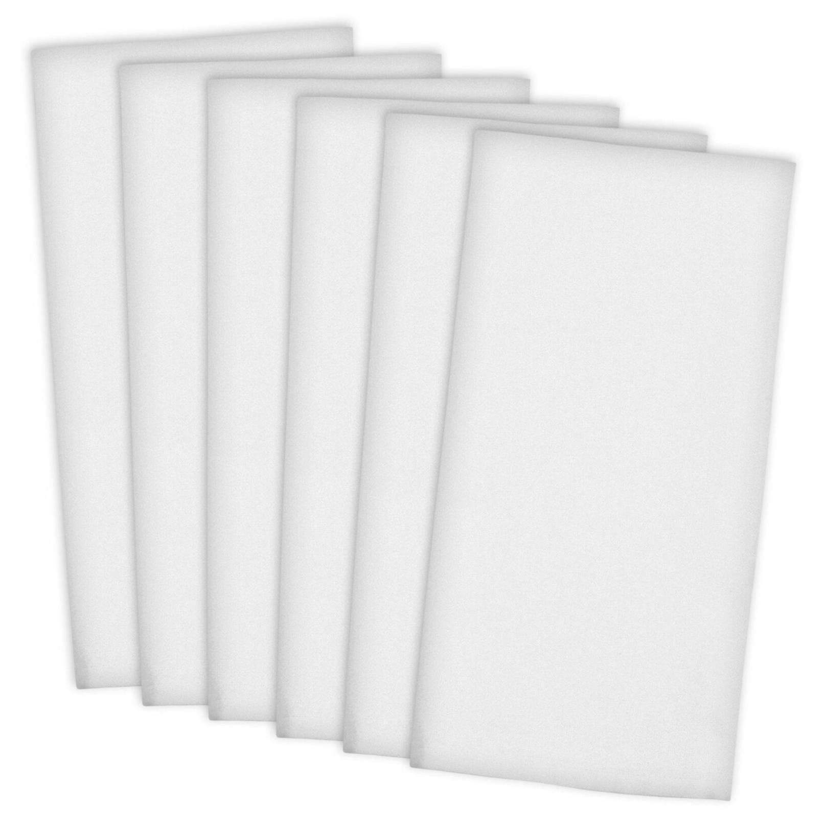 

DII White Flat Woven Dishtowels (Set of 6)