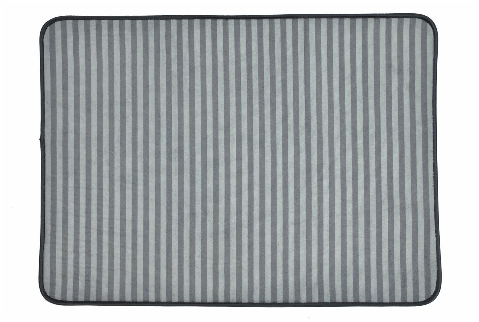 

DII X-Large Gray Stripe Cage Mat