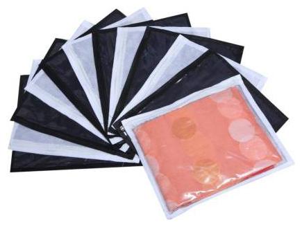

DIMONSIV Single Saree Cover 12pcs (Black White)