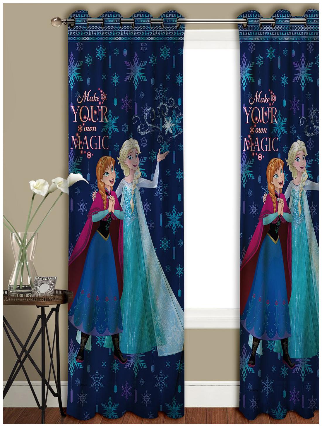 

Disney- Athom Trendz- Frozen- Kids- Long Door Curtain- Set Of Two- 48x108 each (4ftx9ft)