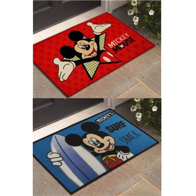 

Disney- Athom Trendz- Mickey and Mouse- Small Doormat- 40X60 Set of 2 Door Mats