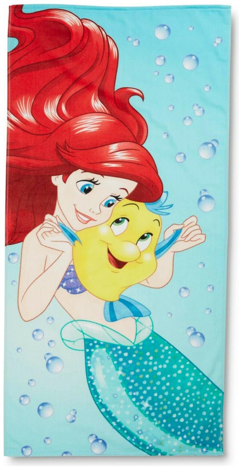 

Disney s The Little Mermaid Princess Ariel Flounder Kids Beach Towel 28 x58