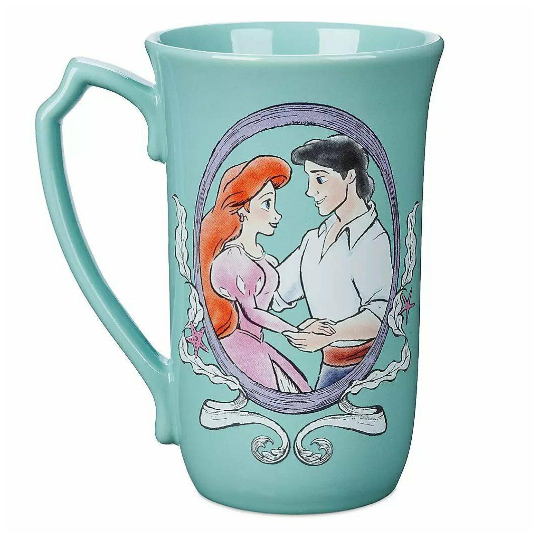 

Disney Store Princess Latte Mug Belle Jasmine Ariel Aurora 2020 New