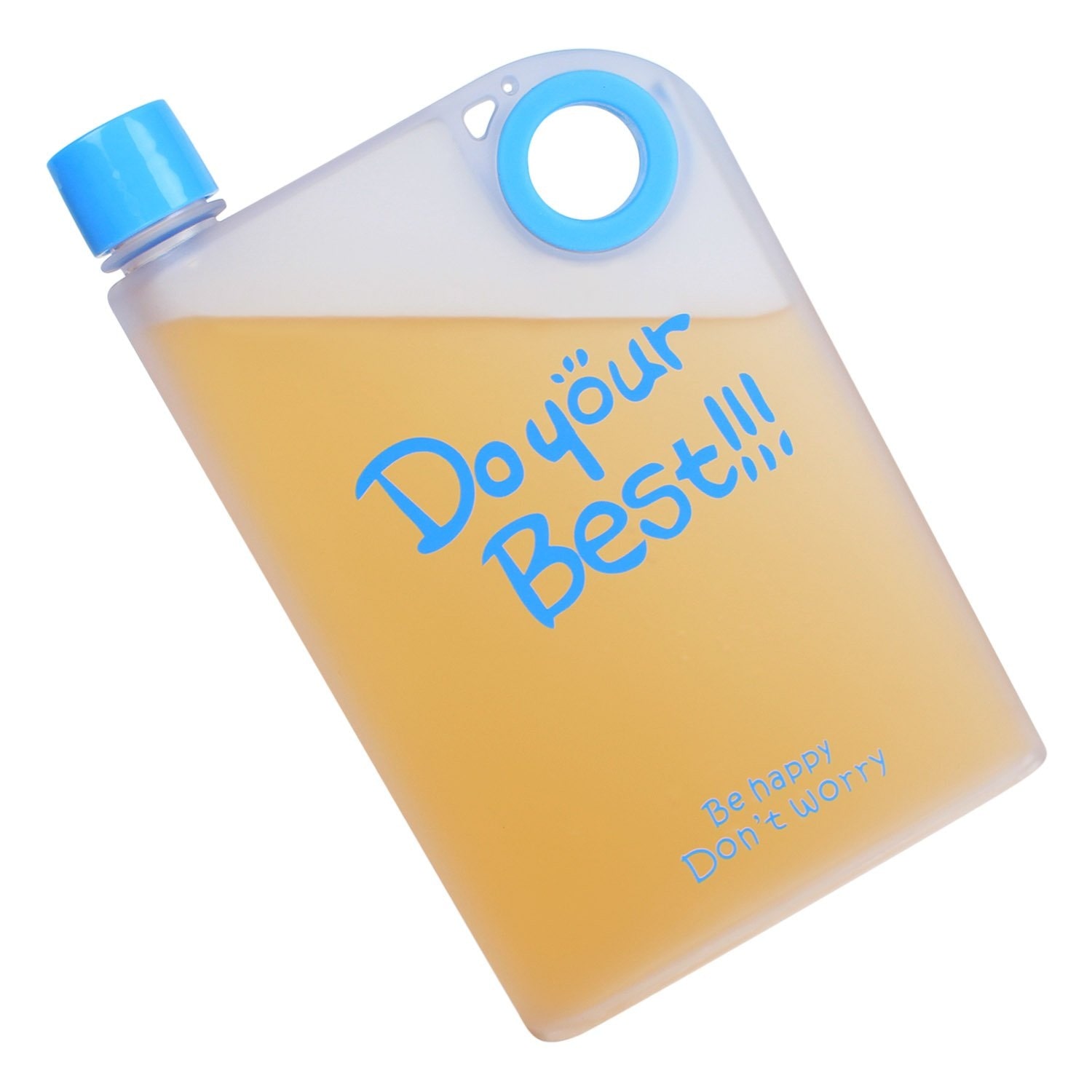 

Marketwala Do Your Best Plastic Assorted Water Bottle ( 380 ml Set of 1 )