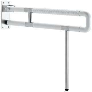 Dolphy ABS wall mounted Fold Up Toilet Grab Bar