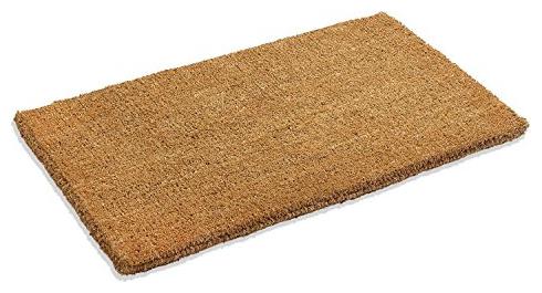 

Door Mat 100 Coconut Fiber Stylish Chic Natural Durable Easy Clean Decor 8x30