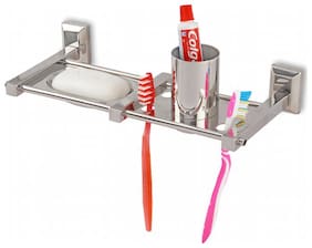 Doyours Combined Soap Dish Tooth Brush Holder