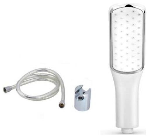 

Dr Homz N Kitch-Rust Free Hand Shower With 1 5 m Stainless Steel Hose And Hook