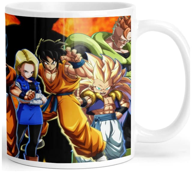 Dragon Ball Cartoon Coffee Mug for Friends/Birthday Gifts for Kids/Return Gifts by Ashvah-Mug-2093