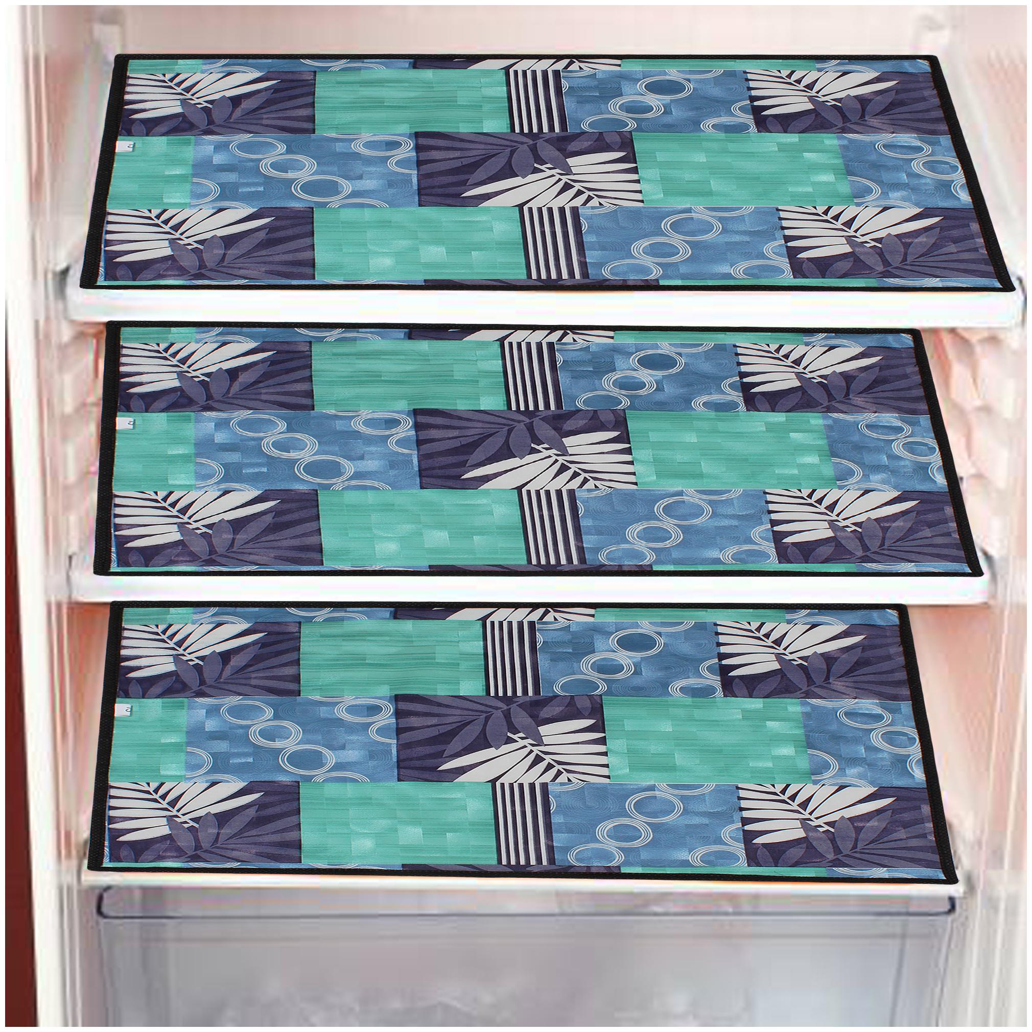 

Dream Care 3 Piece PVC Multi Placemats Fridge mats 12x17 inch