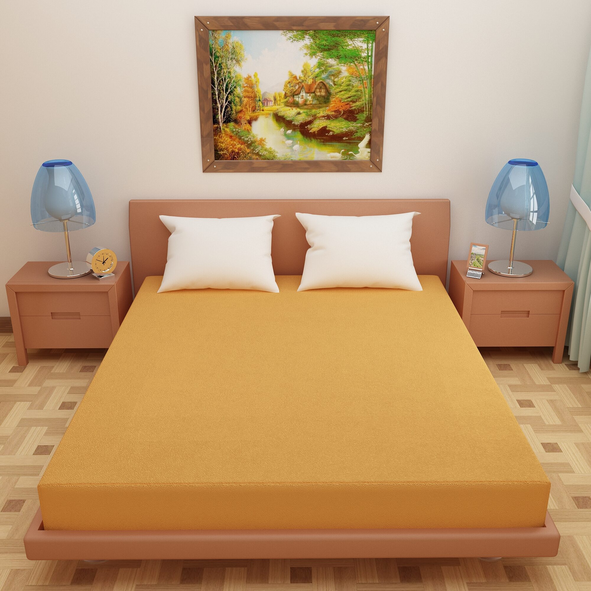 

Dream Care Poly cotton Single beds Mattress protectors